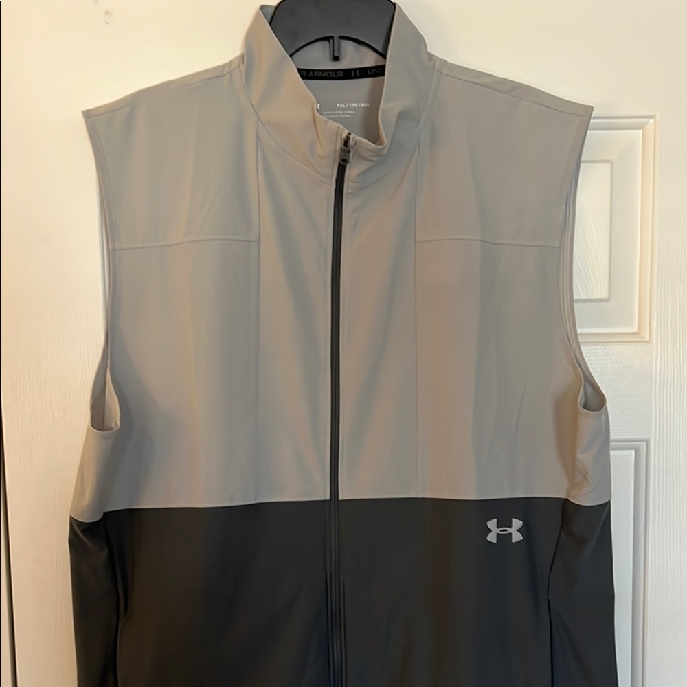 Under Armour Men's Gray Hybrid Vest NWT XXL Fitted